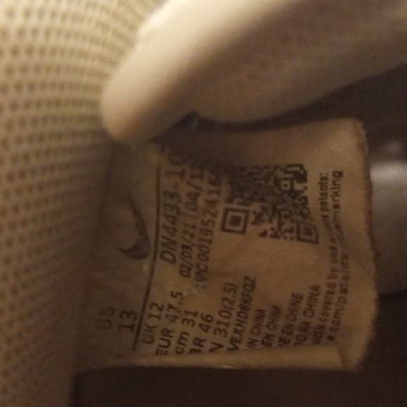 Nike Air Force 1 LV8 Reflective DN4433-100 Royal Blue - Picture 7 of 9